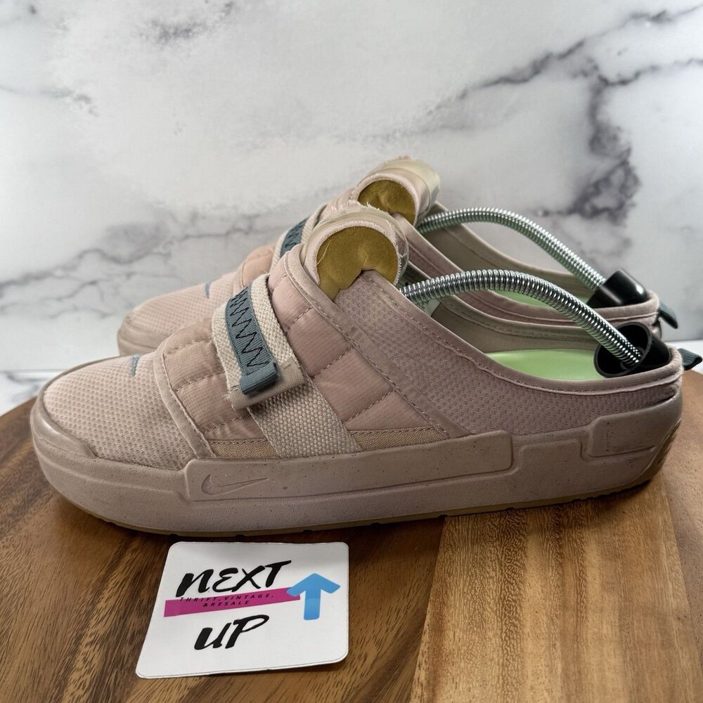 Men’s sz 11-Nike Offline Slides Stone Mauve Slip On Mule Pink Sandals CJ0693-200